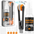 Ordilend Glasses Cleaner Eyeglass Cleaning Kit with 24H Anti Fog Spray for Glasses and Microfiber Cloth, Portable Eyeglass Cleaner Tool Lens Wipes Cleaning kit for Camera Lenses