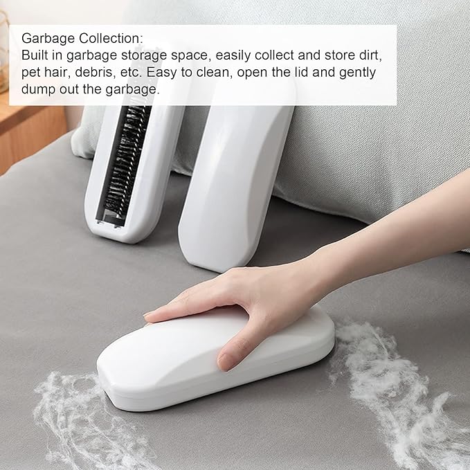 Broom for Crumbs Reusable Table Crumb Sweeper – Professional Handheld Manual Crumb Collector for Tables, Bed Sheets, Carpets & Tablecloths, Silent, Eco-Friendly & Easy-Grip
