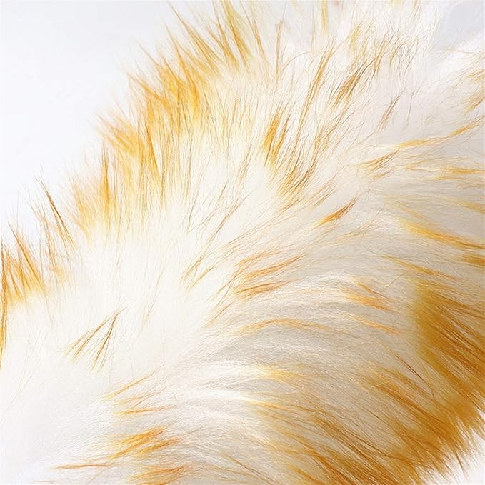 Household Lambswool Duster with Solid Wooden Handle, Good Grips, Anti-Static, Flexible, Feather Duster for Home, Office and Car(A)