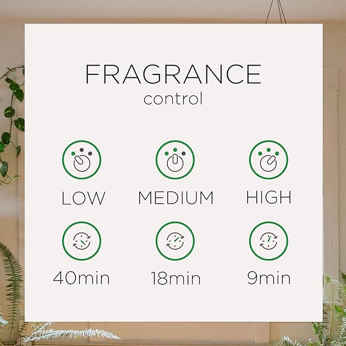 Air Wick Automatic Air Freshener Spray Refill, 1ct, Paradise Retreat, Odor Neutralization, Essential Oils