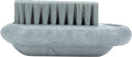 SPARTA 5 Inch Hand and Nail Brush with Stiff Polyester Bristles, Polypropylene Body, Color Coded Scrub Brush for Commercial Foodservice and Industrial Use, Gray