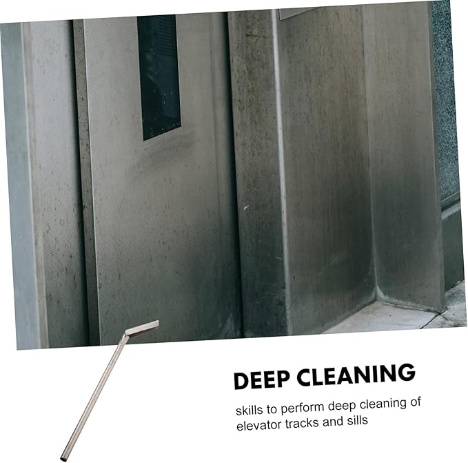 PRETYZOOM Elevator Groove Scraper Tool for Efficient Gap Cleaning and Maintenance Office and Residential Buildings Innovative Design for Deep Debris Removal and Enhanced Performance