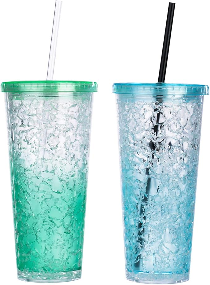 DAKOUFISH 6 Inch Black Reusable Plastic Replacement Drinking Straws for Short Mini 6 oz 8 oz Mason Jar,Tumblers, Set of 12 Pcs Straws with Cleaning Brush (6inch,Black)