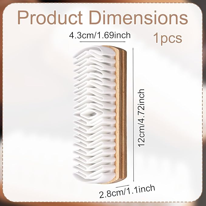 Suede Shoes Brush Eraser, Durable Suede Cleaning Brush Shoe Cleaner Tool with Raw Rubber Bristles and Beech Wood Handle for Boots Bags Purse Jacket Sofa