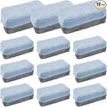 12PCS Ceramic Coating Applicator Sponge, Microfiber Rectangular Auto Polishing Cleaning Pads, Universal Automotive Detailing Sponge for Car Wax, Paint, Sealant Application (Blue)