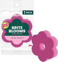Scotch-Brite Brite Blooms Extra Gentle Scrub Sponge, Dishwasher-Safe Kitchen Sponge for Cleaning Delicate Surfaces, Pink Spring Flower Dish Sponges Made with 100% Recycled Fibers