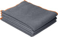 Superio Microfiber Cleaning Cloth for Cars, Kitchen Cleaning Rags for Housekeeping, 16" Micro Fiber Towels for House, Bathroom Absorbent All-Purpose Streak-Free lint-Free Wash Cloths (3 Grey)