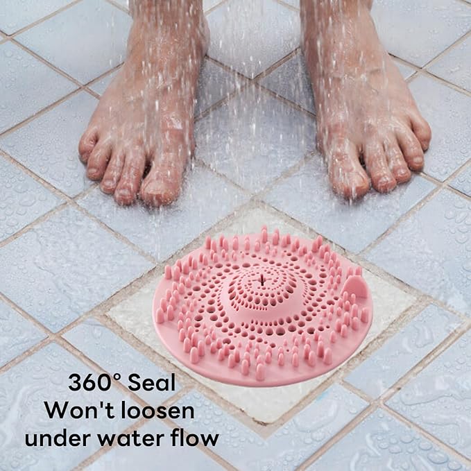 Bathroom Drain Hair Catcher Shower Drain,Shower Drain Cover Hair Catcher,Shower Drain Hair Catcher Bathtub(3PCS)