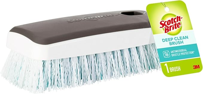 Scotch-Brite Deep Clean Brush, For Tile Floors and Walls, Shower Doors, Tubs, and More