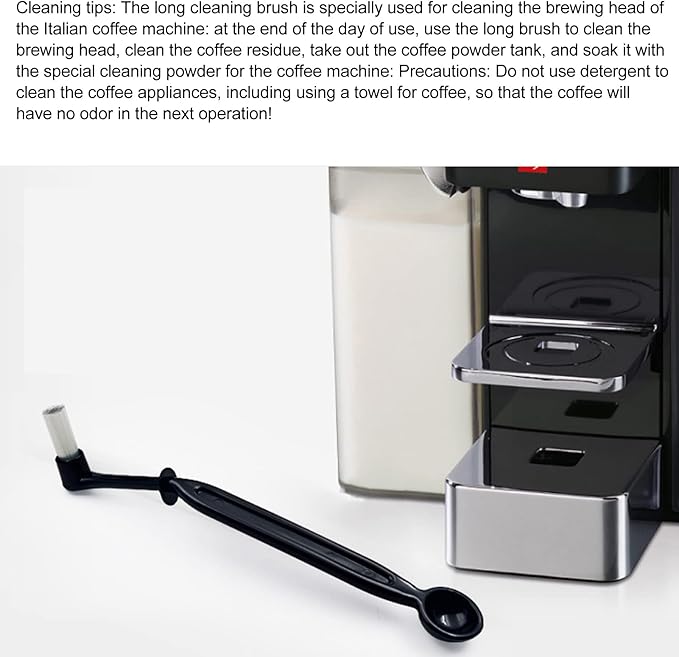 Coffee Machine Cleaning Brush, Coffee Grinder Machine Cleaner Brush Coffee Group Head Brush Coffee Cleaning Bristle Brush for Home Cafe