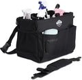 Large Wearable Cleaning Caddy Bags with Handle and Shoulder and Waist Straps,for Cleaning Supplies,for Furniture Storage,Car Organizer