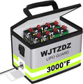 Upgraded Lipo Battery Fireproof Explosionproof Bag(8.5 x 5.7 x 6.5 inch),4 Layers of Heat Insulated Materials with Waterproof Zipper/Reflective Strip,Comfortable Handle/Portable Shoulder Strap
