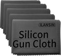 Silicon Gun Cloth 12'' ×12'' Gun Cleaning Cloths Lint Free - Gun Cleaning Wipes with Silicon Gray Gun Cleaning Rags for Gun Cleaning/Polishing Silicon Rags/Rust Wipes