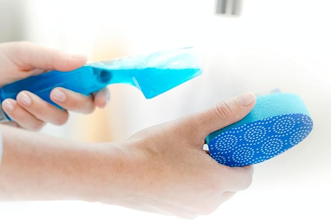 Scotch-Brite Scrub Dots Non-Scratch Dishwand Refills, Dishwand Refills for Cleaning Kitchen, Bathroom, and Household, Non-Scratch Refills Safe for Non-Stick Cookware, 18 Dishwand Refills
