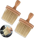 Keyboard Cleaning Brush, Double Sided Ultra Soft Dusting Brush for Piano Guitar Laptop Synthesizers, Wooden Handle Universal Instrument Brush
