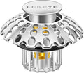LEKEYE Tub Stopper | Shower Drain Hair Catcher | Bathroom Bathtub Plug | Pop Up Bathtub Drain Stopper for 1-1/2" to 1-3/4" Bath Drain Hole - Pearl Chrome