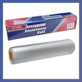 Aluminum Foil Wrap Roll 18 in x 500 Feet Long Industrial Size and Strength | Commercial Grade & Length Foil Wrap for Food Service Industry and Home Use Strong Silver (18 in x 500 ft, 1 Pack)