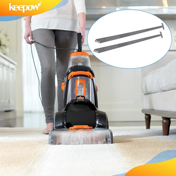KEEPOW Replacement Carpet Cleaner Part Nozzle Cleaning Tool Compatible with Bissell ProHeat 2X Revolution Parts Series Models 1548, 1550, 1551, 15482, 15483, Parts# 1606433/160-6433, 2 Pack