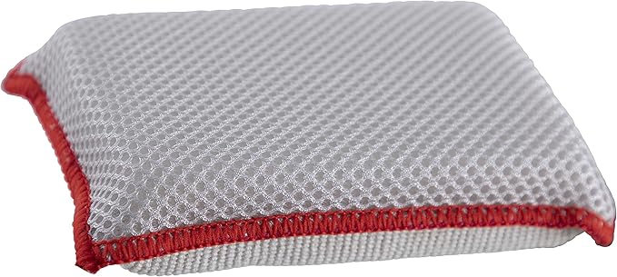 Microfiber Sponges for Dishes Kitchen Sponges Non-Scratch Sponge Dish Scrubber Heavy Duty Household Cleaning Sponges Multi-Purpose Cleaning Supplies Dish Sponge Kitchen Sponges Pack of 3