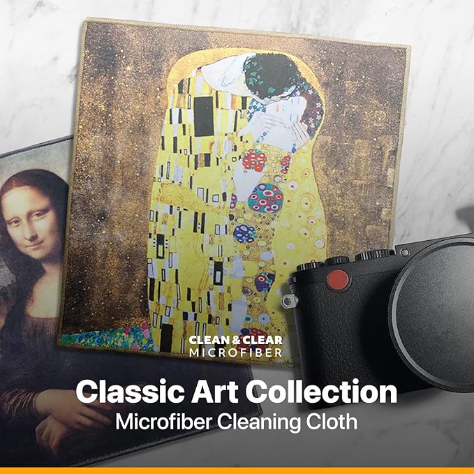Large [4 Pack] Classic Art (The Garden at Arles) - Ultra Premium Quality Microfiber Cleaning Cloths (Best for Camera Lens, Glasses, Screens, and All Lens.) Microfiber Cloth