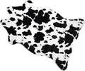 MACEVIA Faux Cowhide Rug,Cute Cow Print Rugs Animal Area Carpet Western Decor for Living Room Bedroom Non-Slip 43.3" L x 29.5" W(3.6ft x 2.4ft)