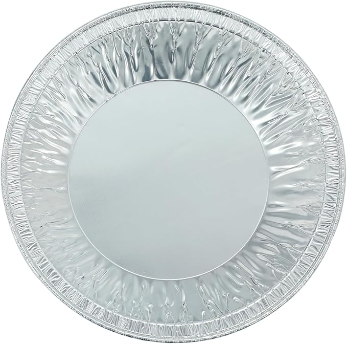 Pie Pans (100 Pack) 5 inch HEAVY-DUTY Disposable Aluminum Foil pie/tart Pans for Baking Personal Mini Pies, Foil Pie Tin for Bakeries, Cafes,Easily Stack & Store, Freeze & Reheat