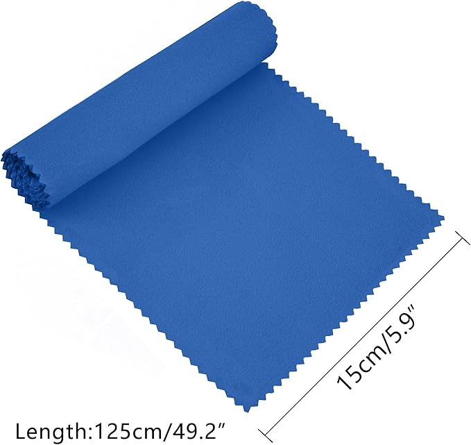 88 Keys Piano Keyboard Blue Dust Cover - For Upright Grand Piano, Digital Piano and Electronic Keyboard - Protective Key Cover Cloth (2 Packs)