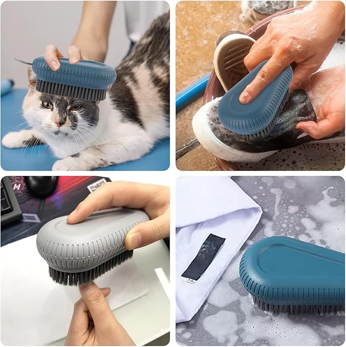 Nail Brush for Cleaning Fingernails, 1Pack Heavy Duty Nail Brushes Remove Dirt and Paint Fingernail Brush Deep Cleaning Mechanical Nail Scrub Brush