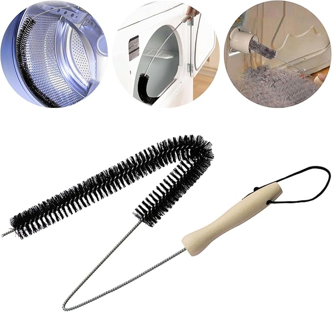 Long Reach Cleaner Brush, Steel Wire Nylon Cleaner Brush or Radiator Cleaning Brush Bendable Flexible Cleaner Brush