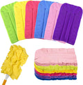 12 Pack Reusable Duster Refill Compitable with Swiffer Duster - Washable Heavy Duty Dusters Refills 360 for Swiffer Duster Handle & Super Extender Handle(Handle is Not Included)