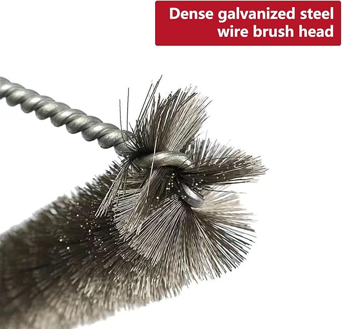 Grill Brush BBQ Grill Cleaner Brush Safe & Efficient Grill Cleaning Brush12- Stainless Steel，Oven Cleaner Brush
