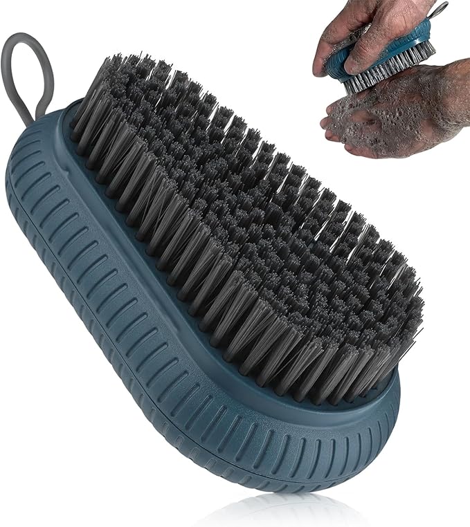 Nail Brush for Cleaning Fingernails, 1Pack Heavy Duty Nail Brushes Remove Dirt and Paint Fingernail Brush Deep Cleaning Mechanical Nail Scrub Brush