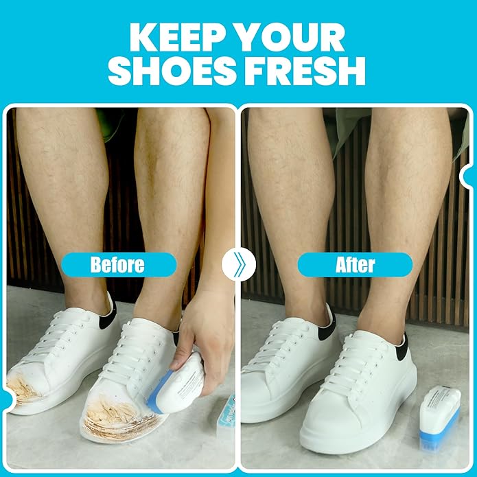 Simple Life All-in-1 Sneaker Cleaner Kit | Sneaker Cleaner, White Shoe Cleaner, Tennis Shoe Cleaner | Travel Shoe Cleaner
