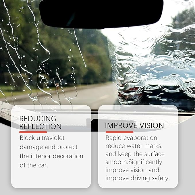 CAPEDIEM 2026 NEW Automotive Oil Film Cleaning Brush for Car Windows,Glass Cleaning Board, Suitable for Windshield Glass Oil Film Remover, Car Windshield Cleaner (whith)