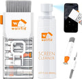 walrfid Laptop Keyboard Cleaner Kit, 15-in-1 Computer Screen Cleaning Brush Tool for iPhone Phone iPad MacBook, Electronic Device Clean Spray for Camera Lens PC TV Tablet, 82ml Screen Cleaner