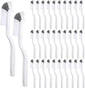 36Pcs Kitchen Scrub Brush Dish Brush, Bulk Sink Bathroom Edge Corner Cleaning Brushes, Right Angle Kitchen Brushes, Stiff Bristles for Bathtub, Shower
