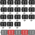 Battery Holder for Milwaukee 18 18V Battery (No Battery), 18Packs Wall Mount Batteries Storage for Wall, Work Van, Shelf, Toolbox