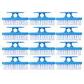 Nail Brush for Cleaning Fingernails, Nail Scrubber Brush, Toe Foot Hands Fingernail Brush Cleaner- Small Scrub Brush- All-Purpose Stiff Cleaning Brush (12 Pack, Blue)