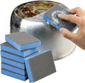 Magic Cleaning Sponges Eraser, Multi-Functional Melamine Sponge Foam Pads, Heavy-Duty Household Cleaner for Kitchen, Bathroom, Dish, Furniture & Walls (4, Blue)