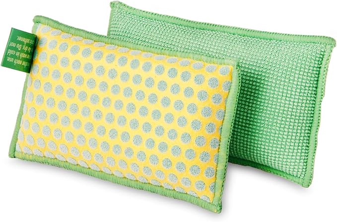 Libman 336 Power Scrub Dots Kitchen and Bath Sponge