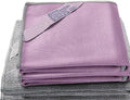 Longmann 2 x NΘrwex Basic Package Window Cleaning Cloth and Enviro Cloth Glass Cloth, Cleaning Cloth, Streaks Scratches Free (2 Purple and 2 Grey)