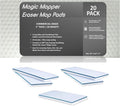 4610 Eraser Pads - 20 Pack 4.5" x 10" x 1" Commercial Grade Melamine Sponges for Floor, Tile, Grout, Baseboard, Walls-Durable & Versatile Cleaning - Pack of 20