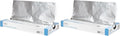 ForPro Professional Collection Embossed Foil Sheets 1200S, Aluminum Foil, Pop-Up Dispenser, for Hair Color Application and Highlighting Services, Food Safe, 12” W x 10.75” L, 100-Count (Pack of 2)