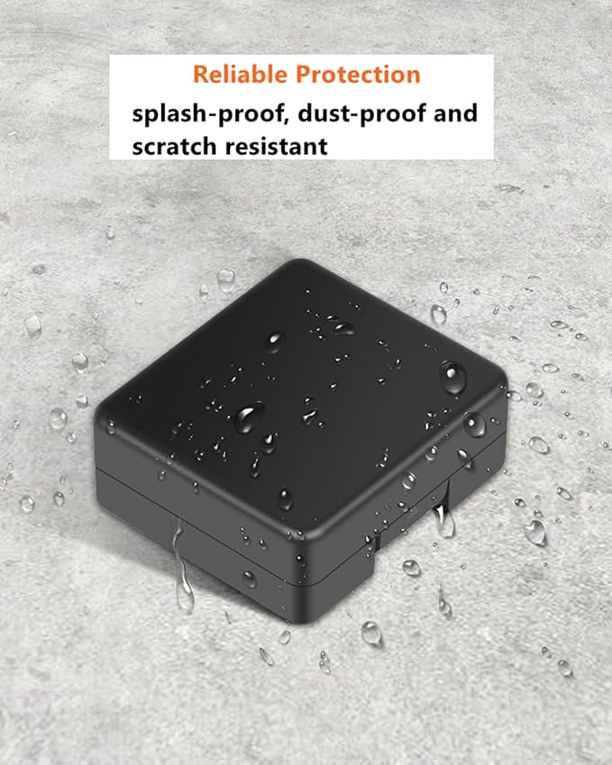 Pack of 5 Protective Storage Case Compatible with Battery of Gopro Hero 5/6/7/8/9/10/11/12/13 Black Cameras, Multifunctional Battery Case Organizer Boxes with Memory Card Slot