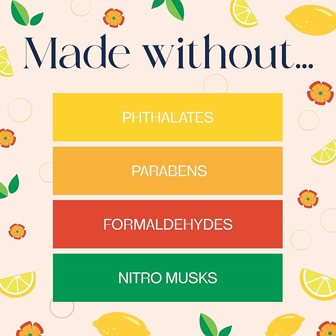 Glade Odor Fighting Soft Mist Air Freshener Room Spray, Lemon Zest & Poppy, 8oz., 6 count