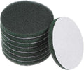 HARFINGTON 8pcs Drill Power Brush 4 Inch Tile Scrubber Scouring Pads 400-600 Grit for Bathroom Kitchen Household Cleaning