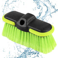Car Wash Brush Head 8 ", Scrub Brush Attachment for Extension Pole Outdoor Cleaning Tool for Window, Wall, Floor, Deck, Patio