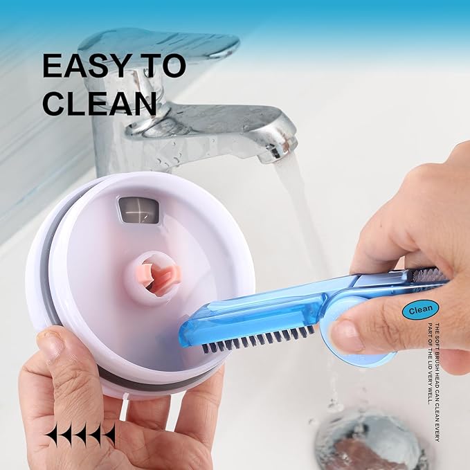 3 Pack Cup Cleaning Kit Compatible with Stanley,Multipurpose Cup Cleaner Kit with Extra Long Nylon Straw Brush Cleaner,3 in 1 Bottle Gap Cleaner and Long Handle Silicone Brush Cleaner