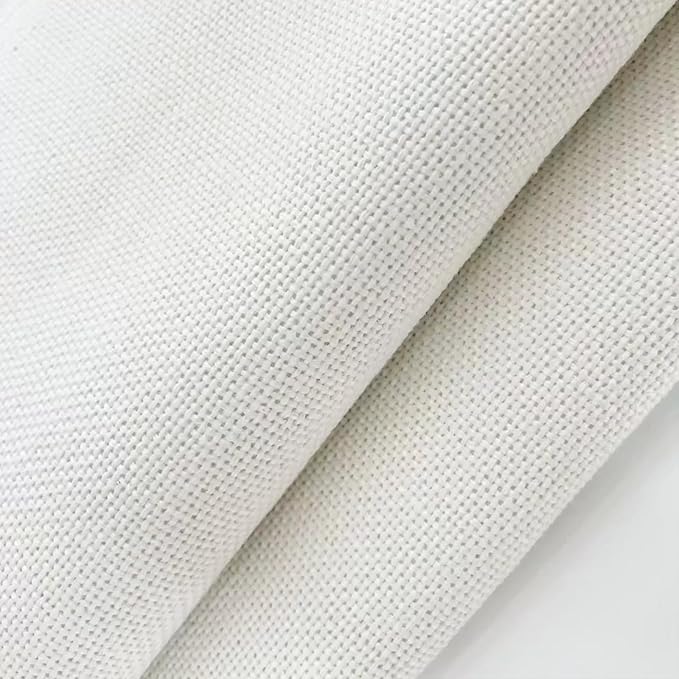 Small Bedside Tablecloth Table Dustcover End Tabletop Home Decoration Fabric Tablecloth Nightstand Table Covering Doilies for Furniture Décor (16×35inch) White