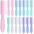 Patelai 15 Pieces Nail Brush Handle Grip for Cleaning Fingernails Toes Scrub Manicure Pedicure(Macaron Colors)